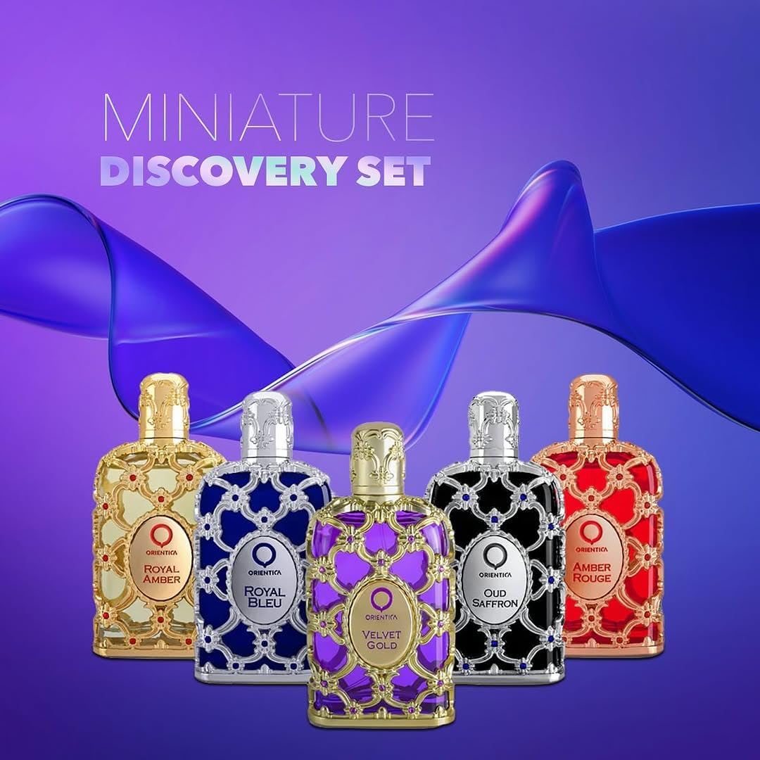 Set Orientica Luxury Collection Miniaturas Unisex Orientica 5pz 7.5ml C/u - Unsex