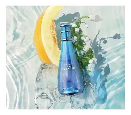 Cool Water Dama Davidoff 100 ml Edt Spray - Mujer
