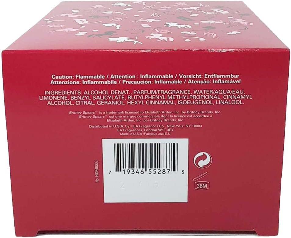 Hidden Fantasy Britney Spears 100 ml Edp Spray - Mujer