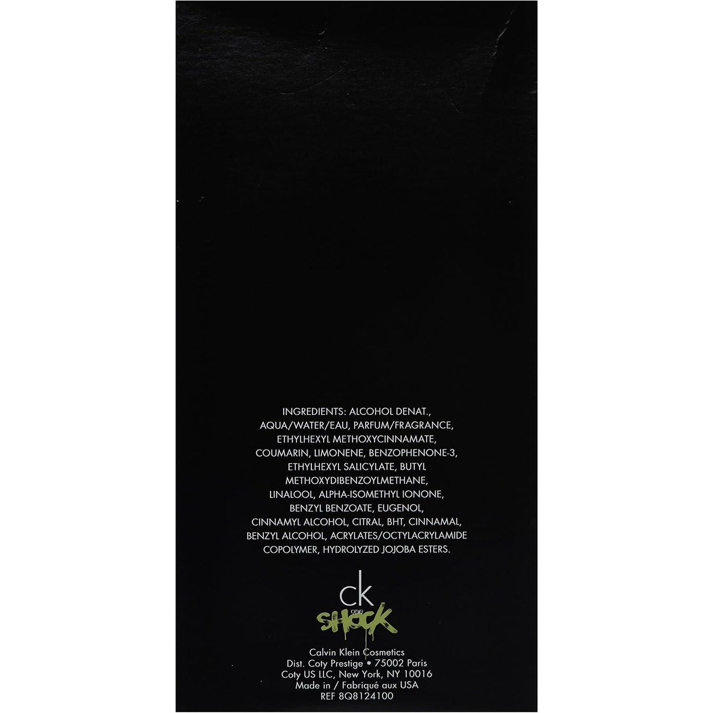 Ck One Shock Calvin Klein 200 ml Edt Spray - Perfume Original Para Hombre