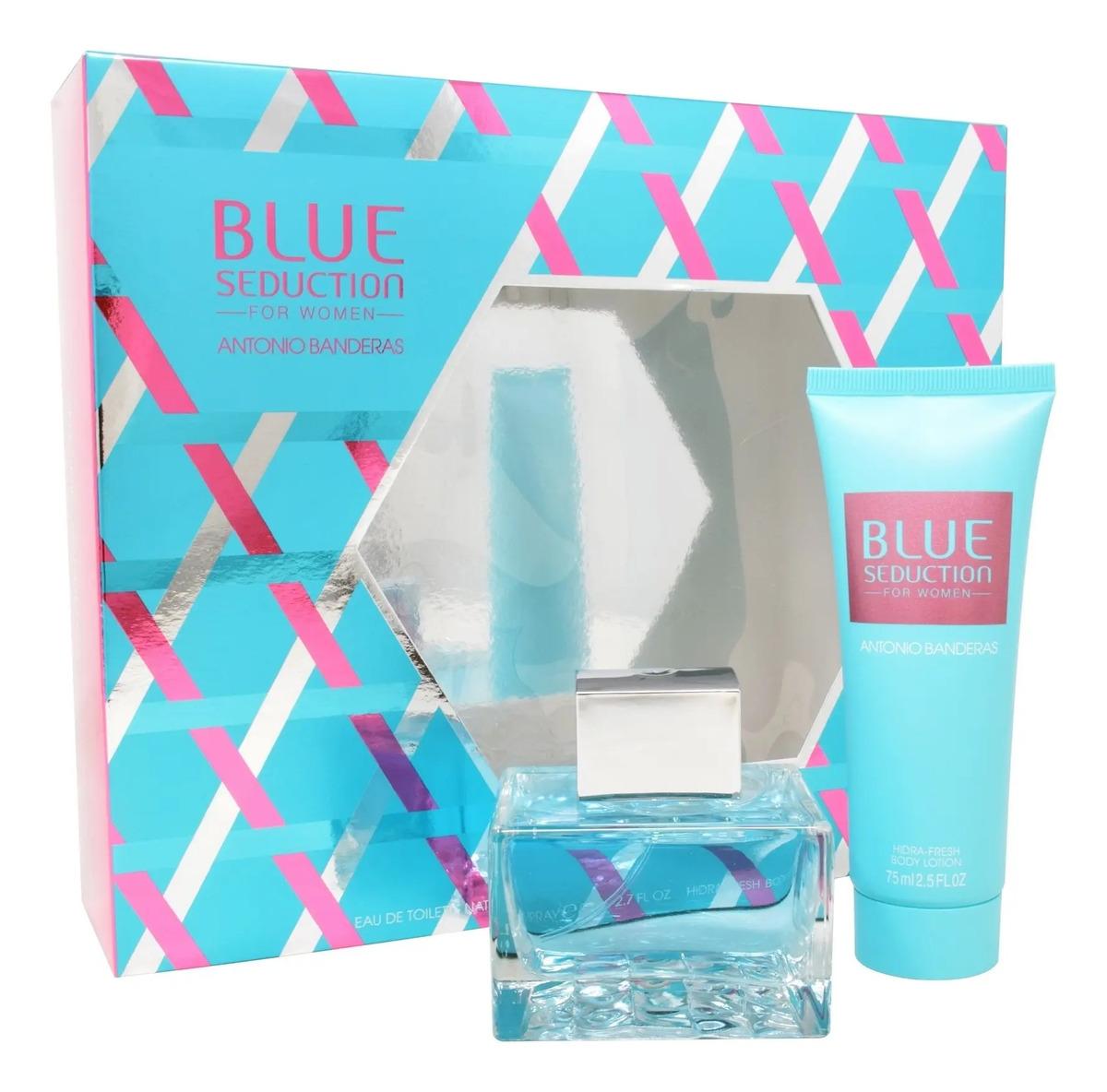 Set Blue Seduction Antonio Banderas 2Pz - Mujer