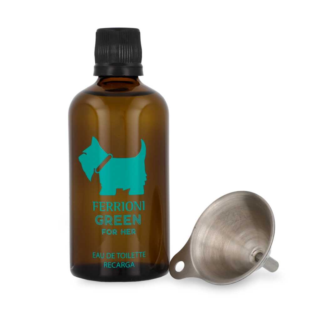 Ferrioni Green For Her 100Ml Edt Refill - Mujer