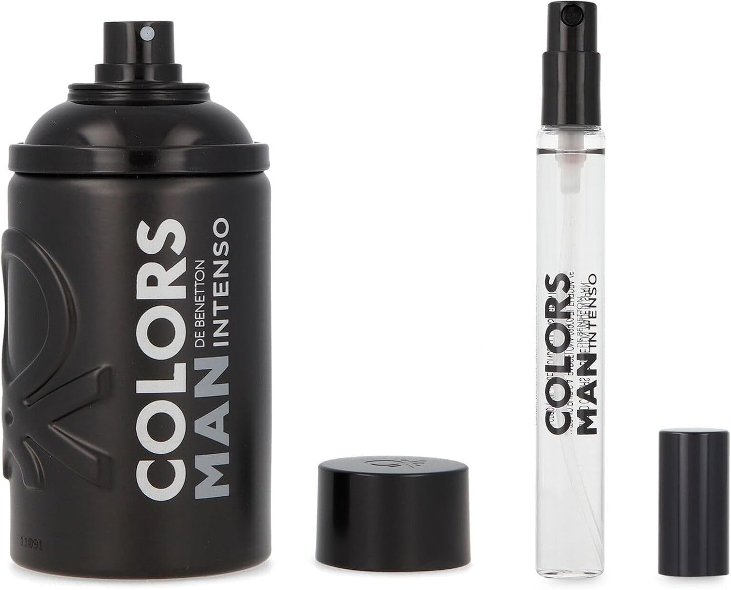 Set Colors Black Intenso Benetton 2 pz - Hombre