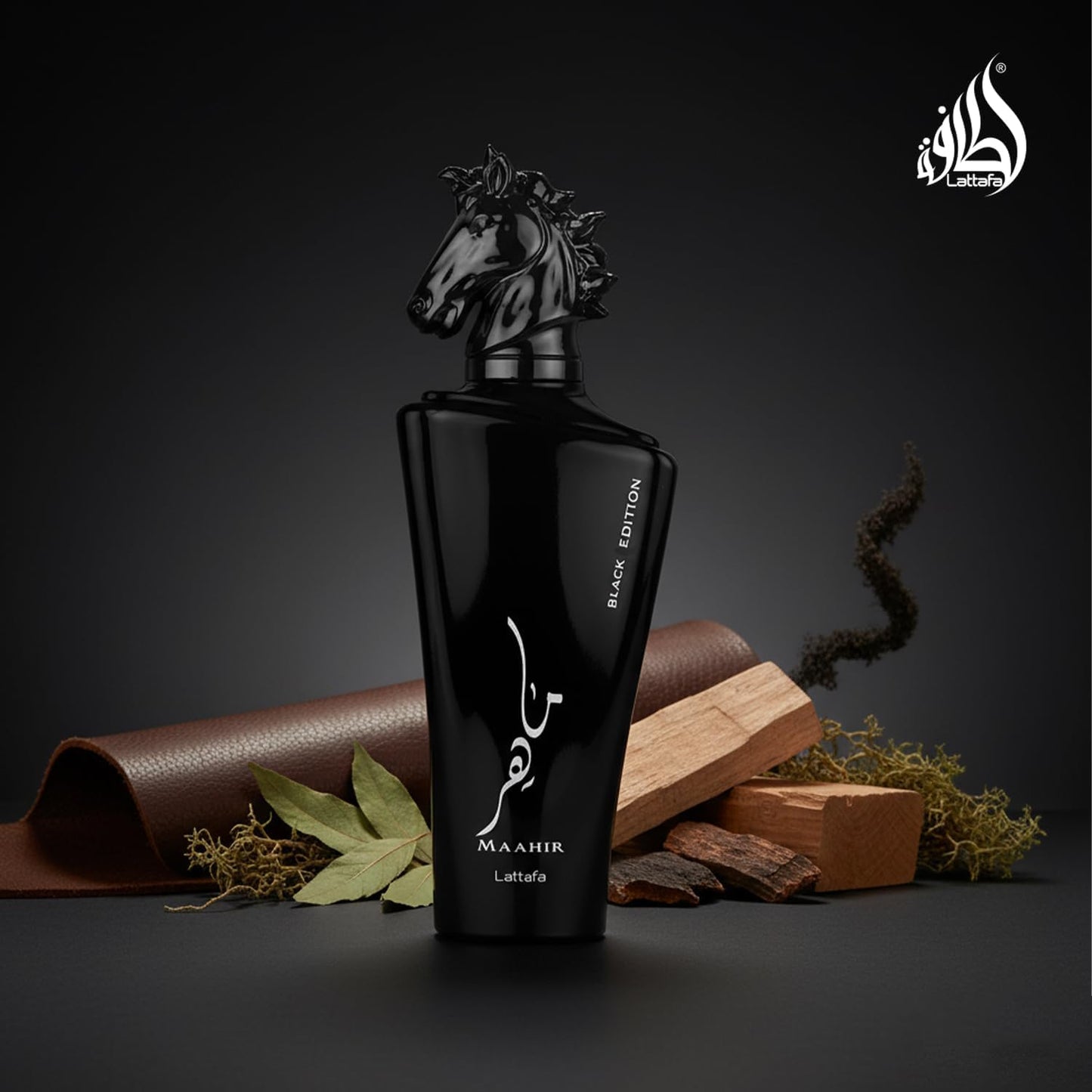 Maahir Black Unisex Lattafa 100 ml Edp Spray - Hombre