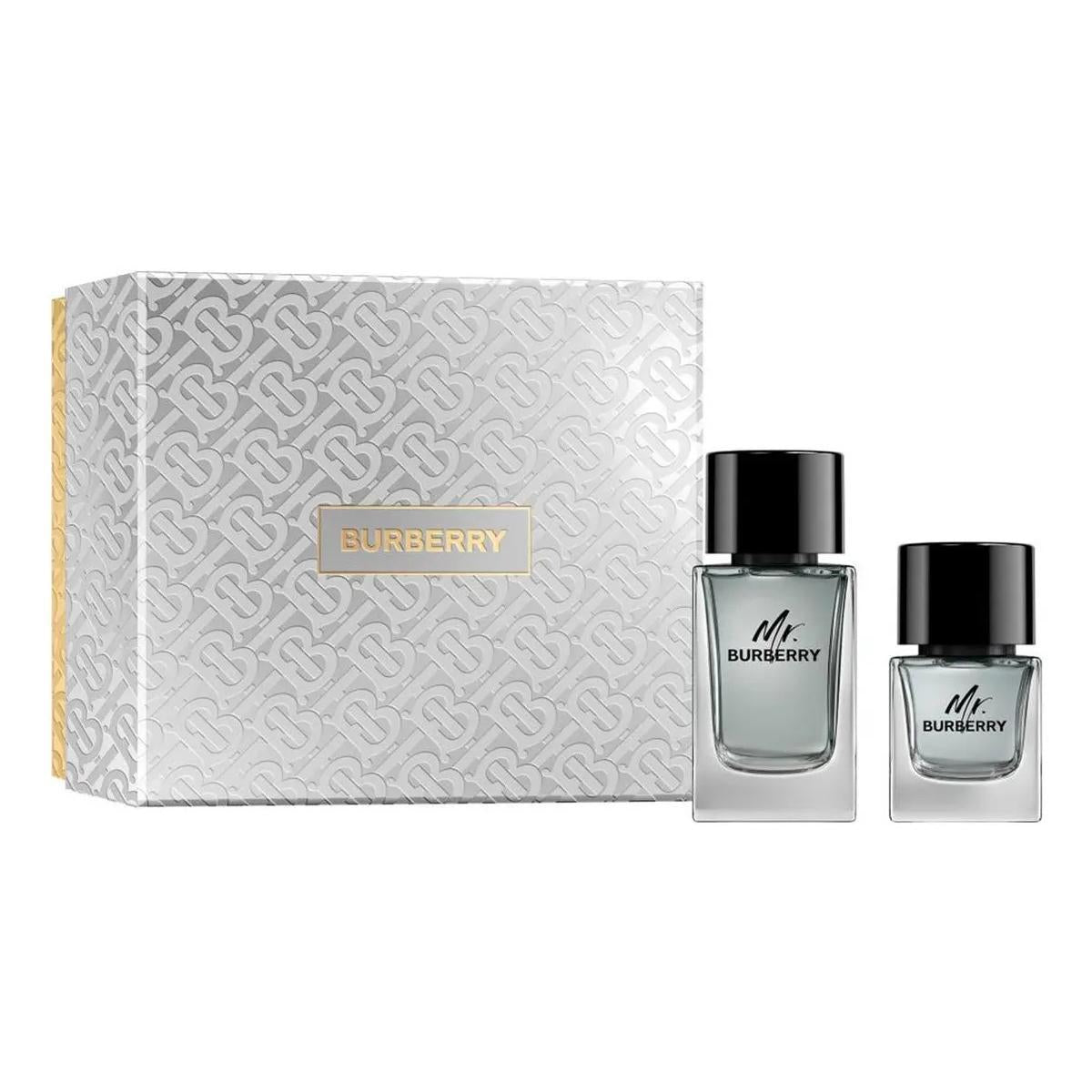 Set Mr Burberry 2Pzs 100Ml Edt Spray/ 50Ml Edt Spray - Hombre