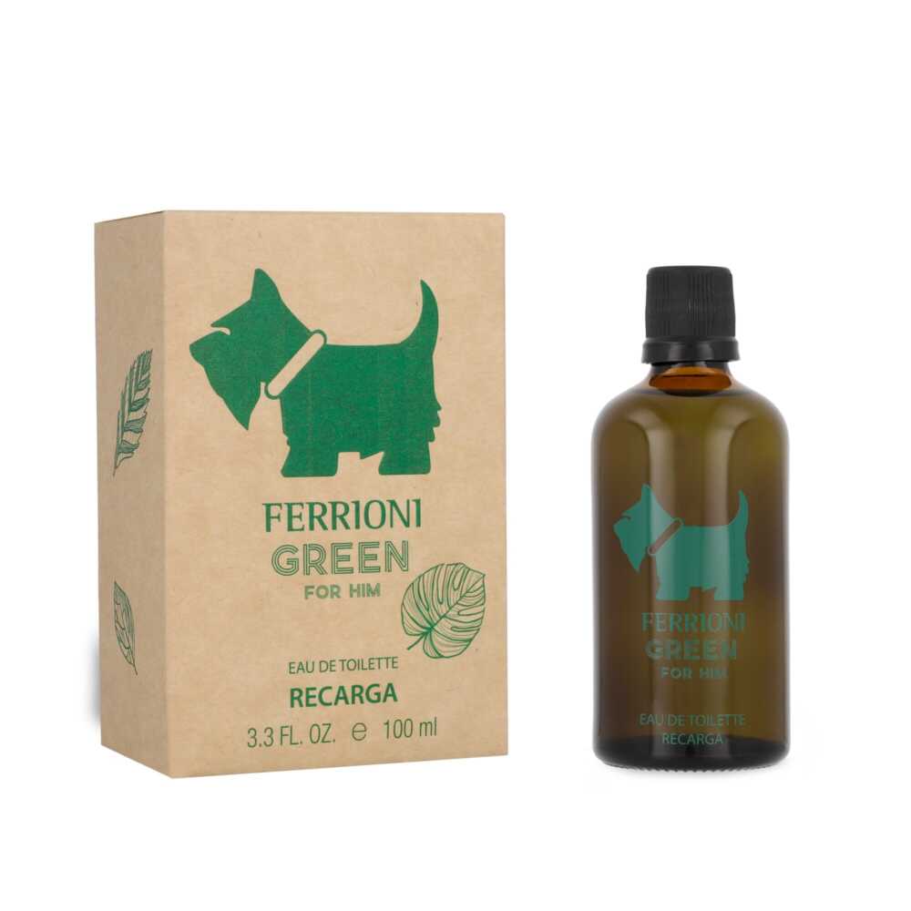 Ferrioni Green For Him 100Ml Edt Refill - Hombre