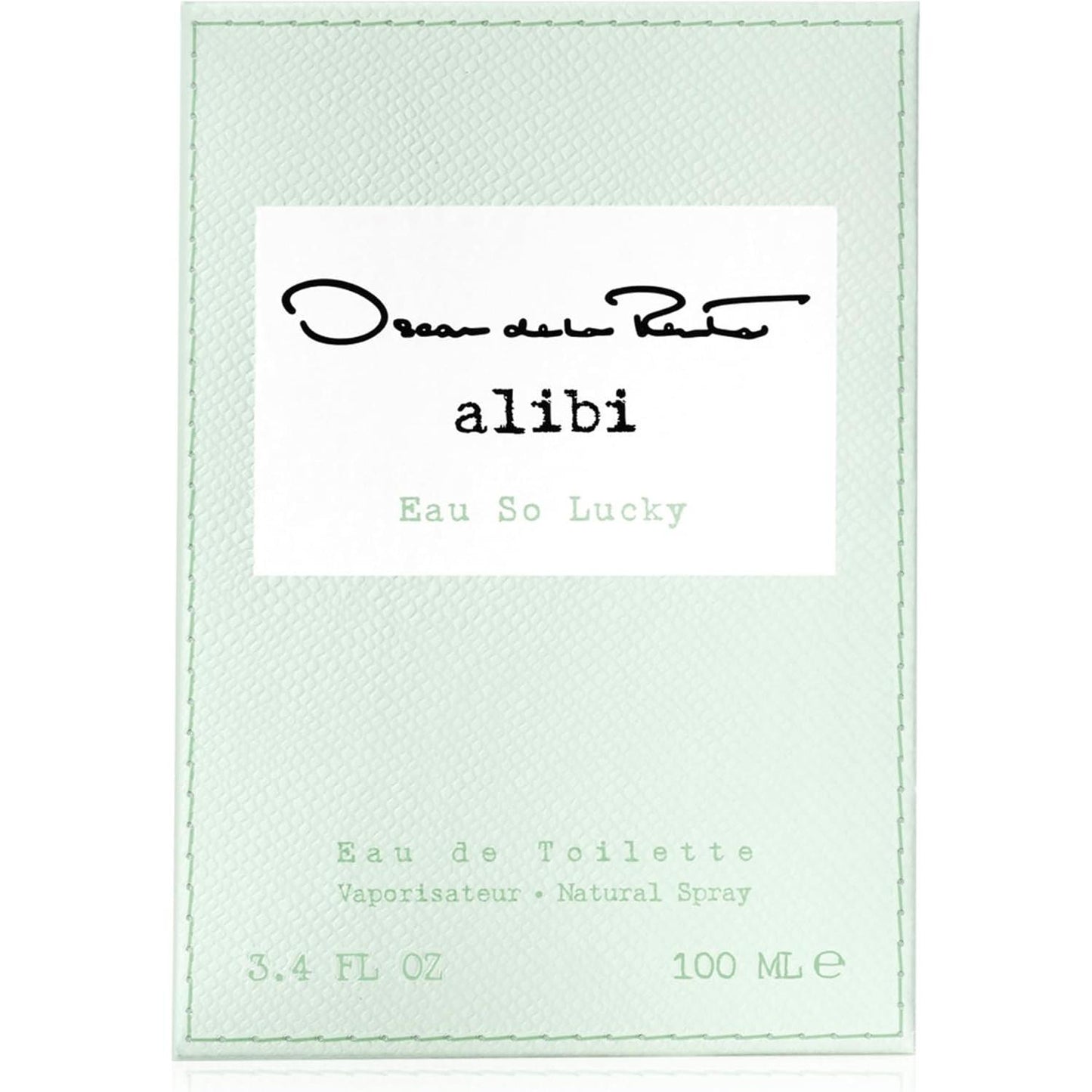 Oscar De La Renta Alibi Eau So Lucky 100Ml Edt Spray - Mujer