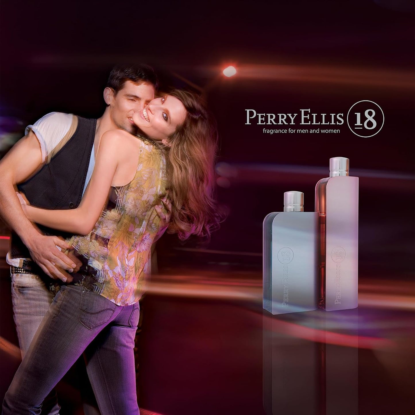 Set Perry Ellis 18 4Pzs 100Ml Edt Spray/Body Wash 90 Ml/Desodorante 170G Spray /7.5Ml Edt Spray - Hombre