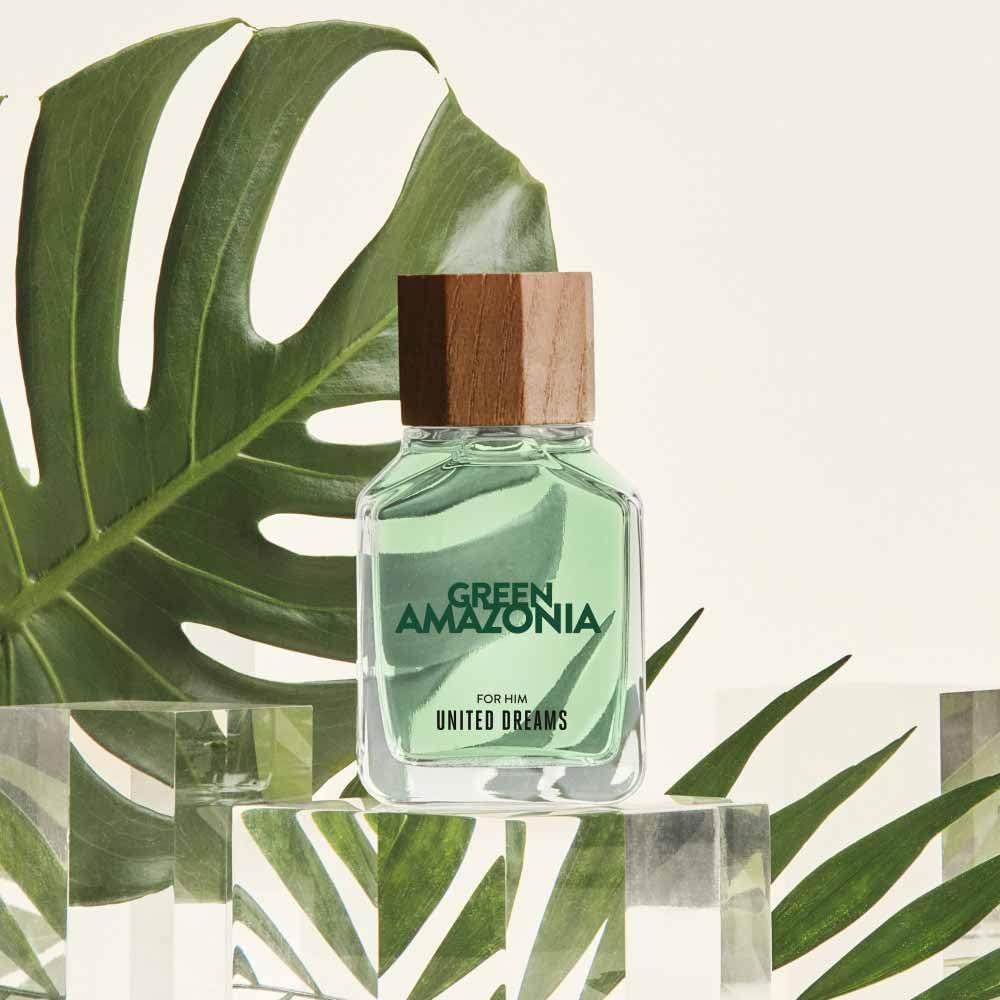 Benetton Green Amazonia Men 100Ml Edt Spray - Hombre