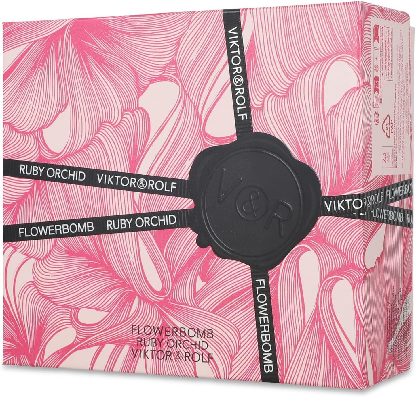 Set Ruby Orchid Viktor & Rolf Flowerbomb 2Pzs 100Ml Edp Spray/ 10Ml Edp Spray - Mujer
