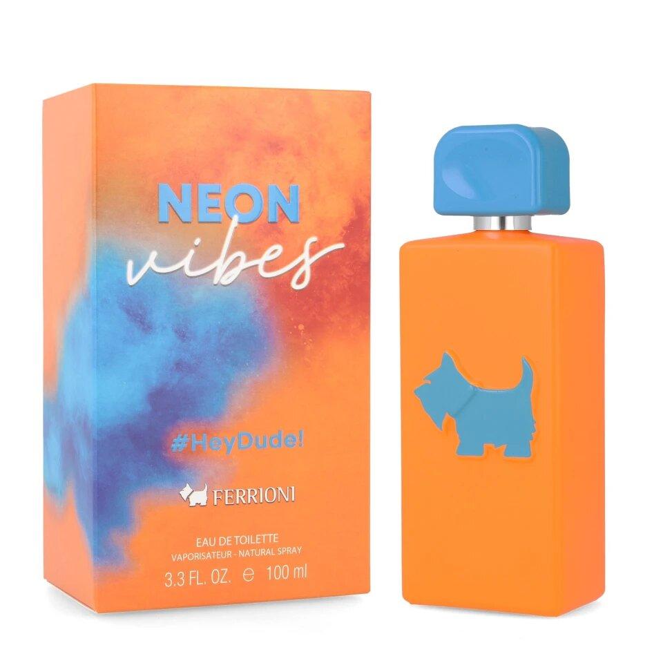 Neon Vibes Hey Dude Caballero Ferrioni 100 ml Edt Spray - Hombre