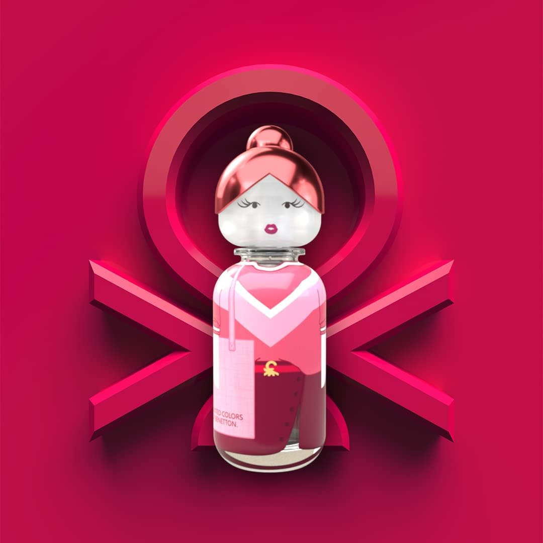 Sisterland Red Rose Benetton 80 ml Edt Spray - Mujer