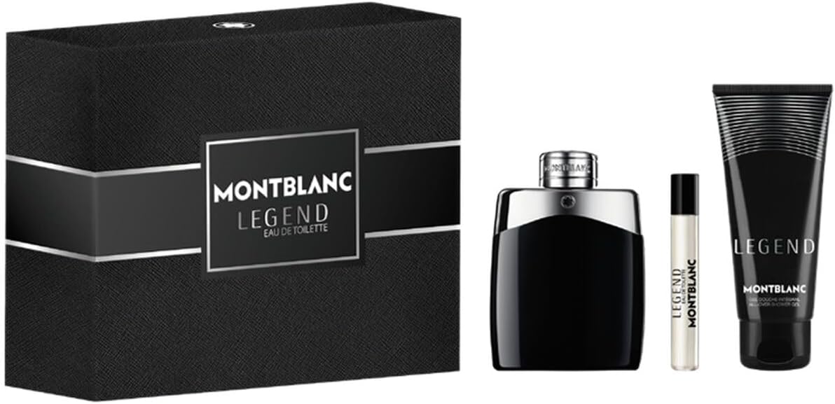 Set Montblanc Legend 3Pzs 100Ml Edt Spray/ Desodorante Stick 75G/ 7.5Ml Edt Spray - Hombre