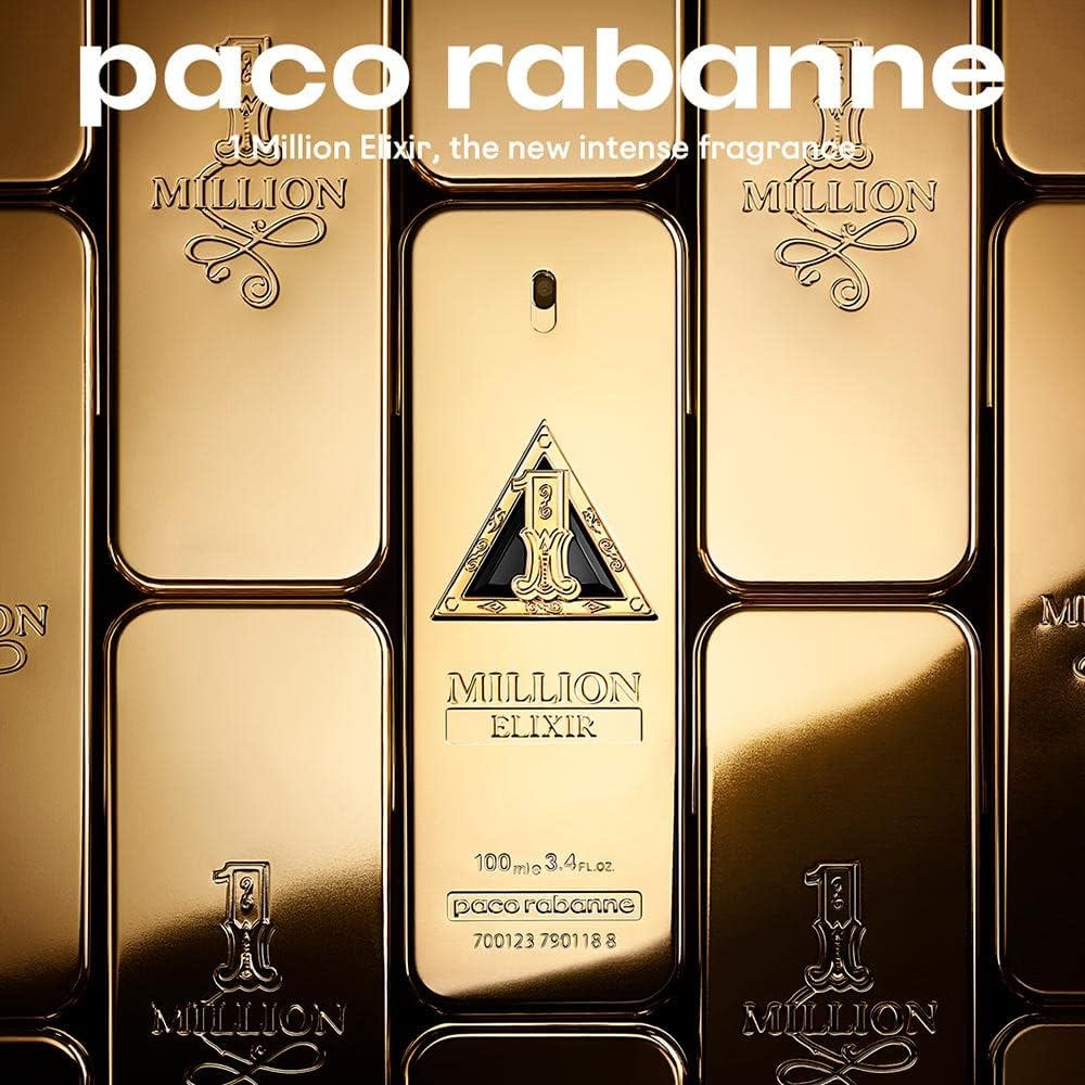 One Million Elixir Paco Rabanne 100 ml Edp Intense Spray - Hombre