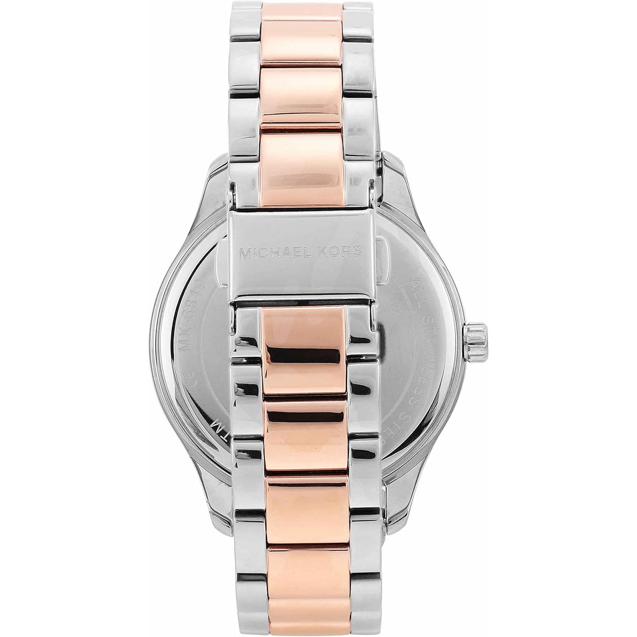 Michael Kors Reloj Mk6849 para Mujer con Diseño Elegante y Pulsera de Acero Inoxidable y Rose Gold
