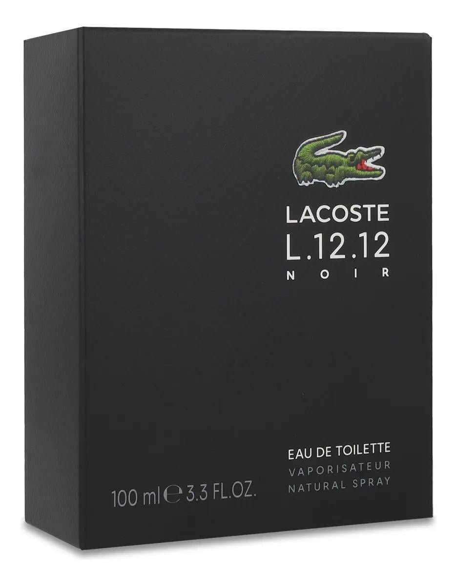 Lacoste Noir Lacoste 100 Ml Edt Spray - Hombre