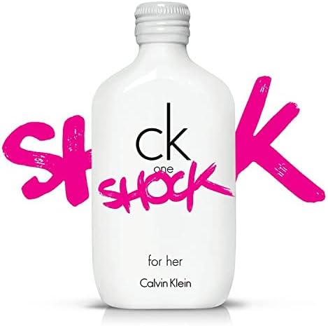 Ck One Shock Dama Calvin Klein 200 ml Edt Spray - Mujer