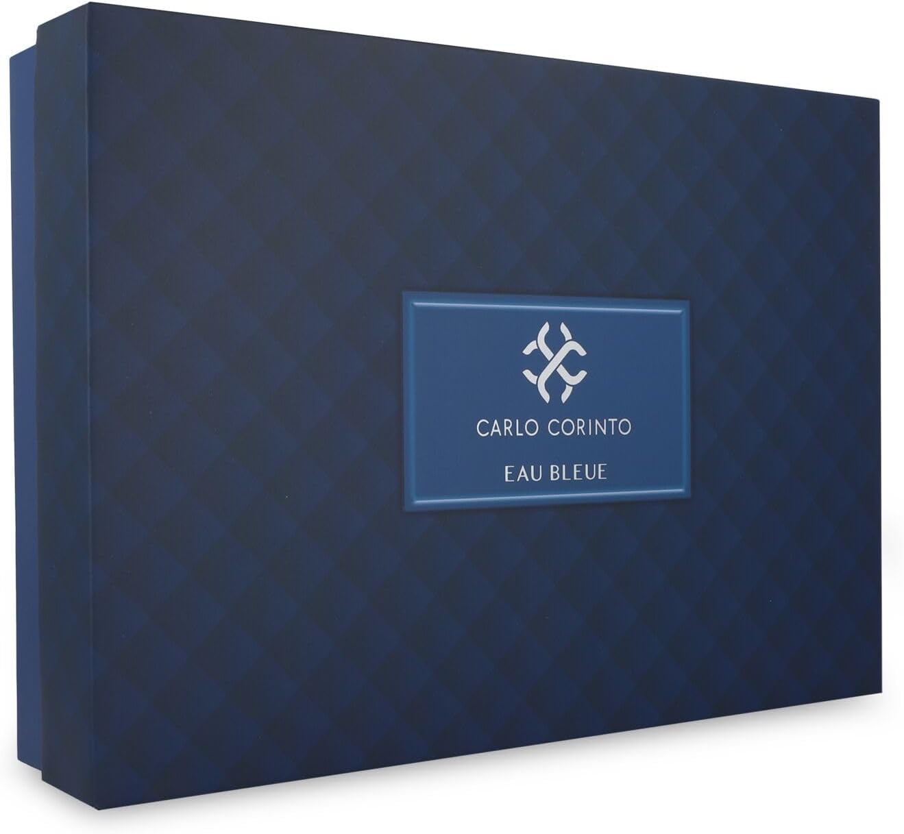 Set Carlo Corinto Eau Bleue 3Pzs 100Ml Edt Spray/ Brisk Shower Gel 100Ml/ After Shave Gel 100Ml - Hombre