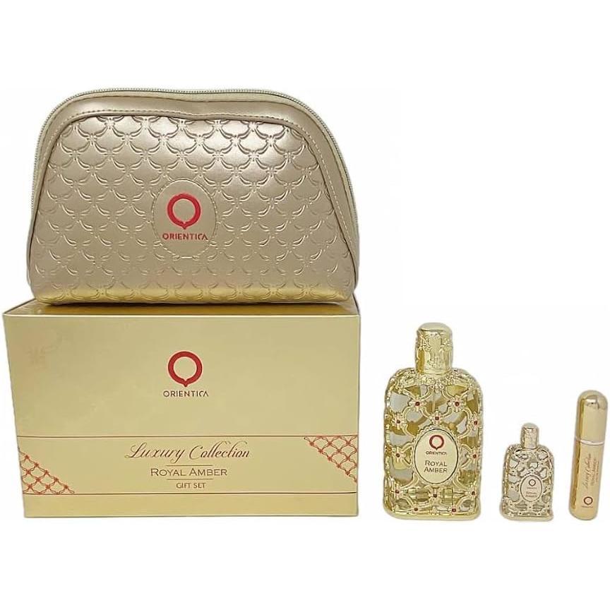 Set Orientica Luxury Collection Royal Amber 4Pz 80Ml Edp - Unisex