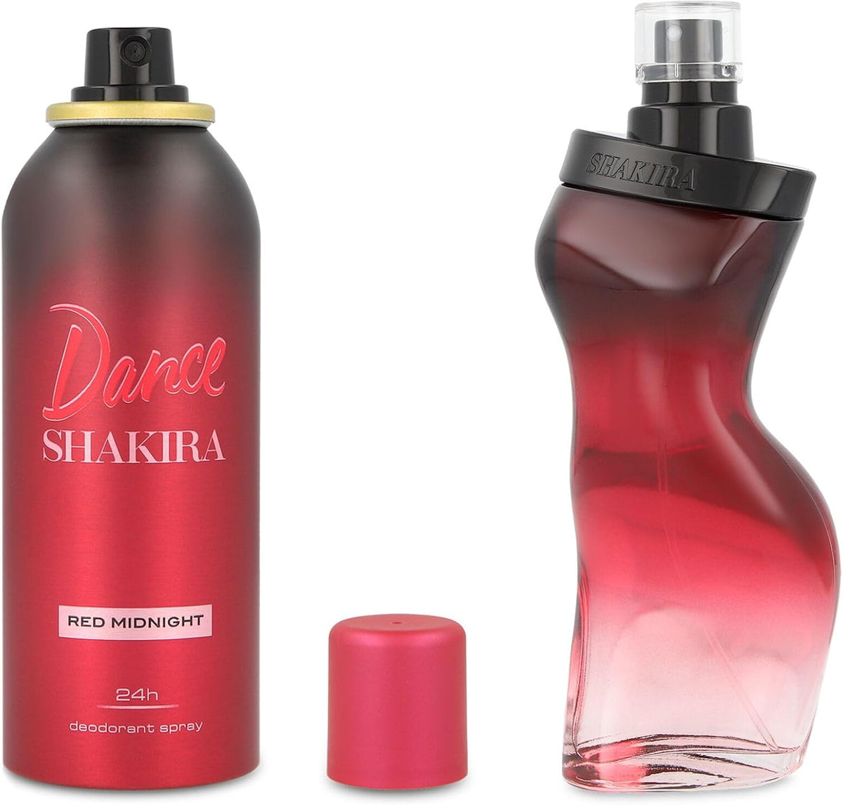 Set Shakira Dance Red Midnight 2Pzs 80Ml Edt Spray/ Desodorante 150Ml Spray - Mujer