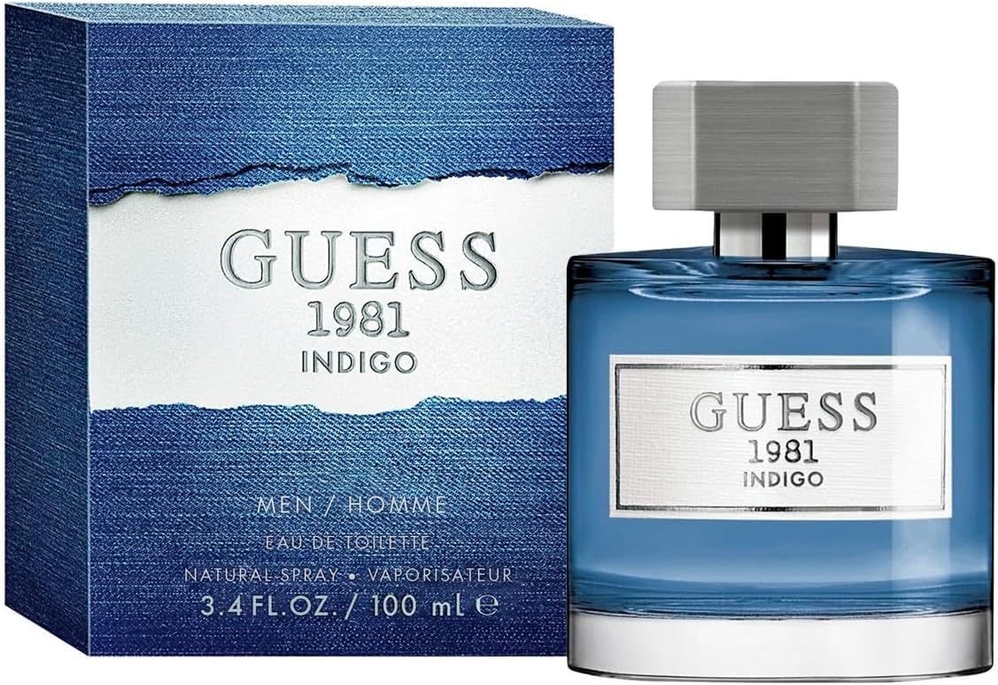Guess 1981 Indigo Men 100Ml Edt Spray - Hombre
