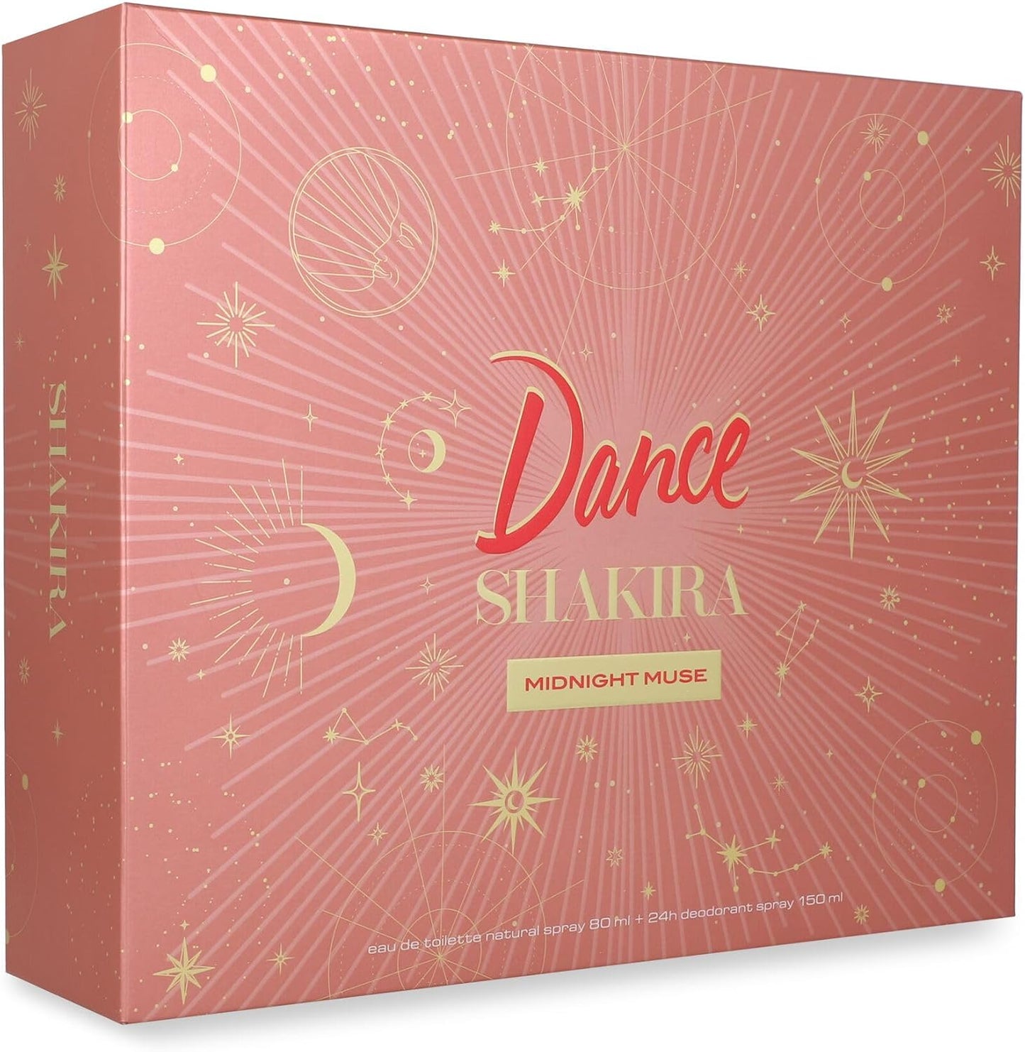 Set Shakira Midnight Muse 2Pzs 80Ml Edt Spray/ Desodorante 150Ml Spray - Mujer