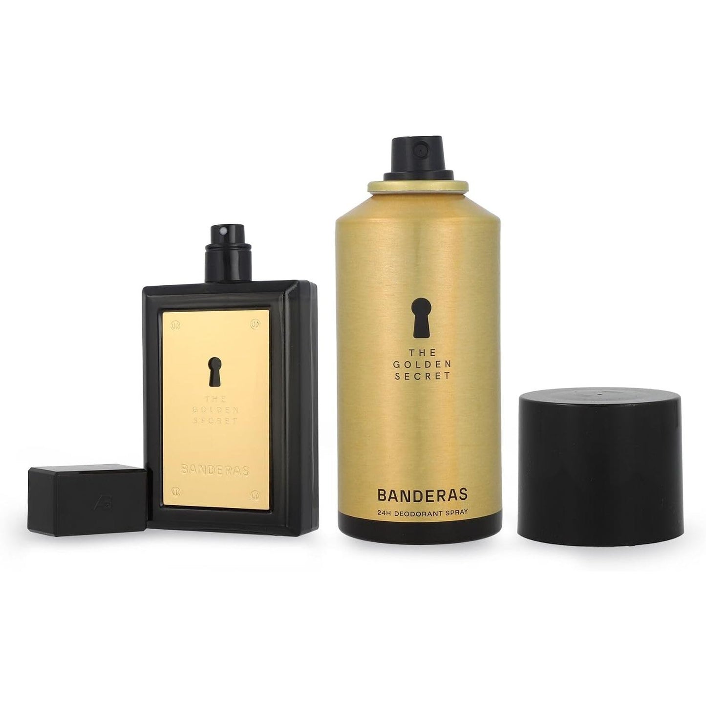 Set Banderas The Golden Secret 2Pzs 100Ml Edt Spray/ Desodorante 150Ml Spray - Hombre