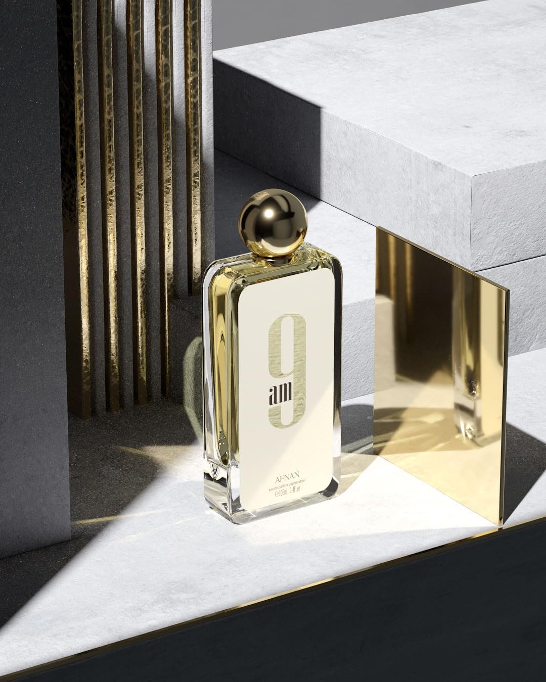 Afnan 9am Eau de Parfum 100ml para Mujer - Fragancia Cítrica Aromática con Notas de Limón y Mandarina