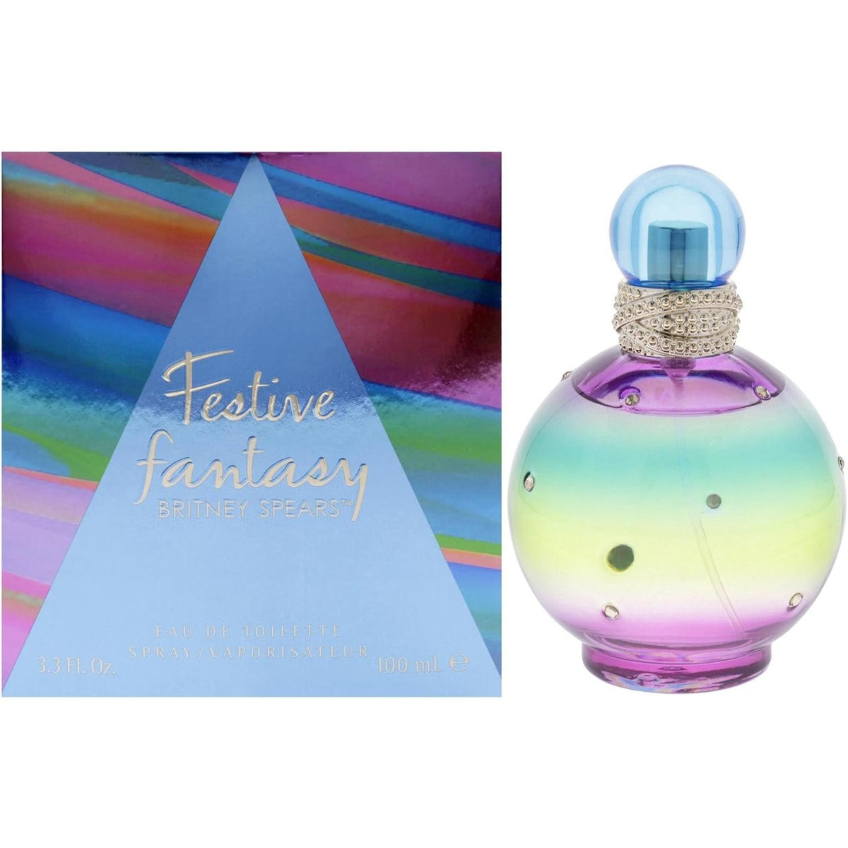Britney Spears Fantasy Festive 100 ml Edt Spray - Mujer