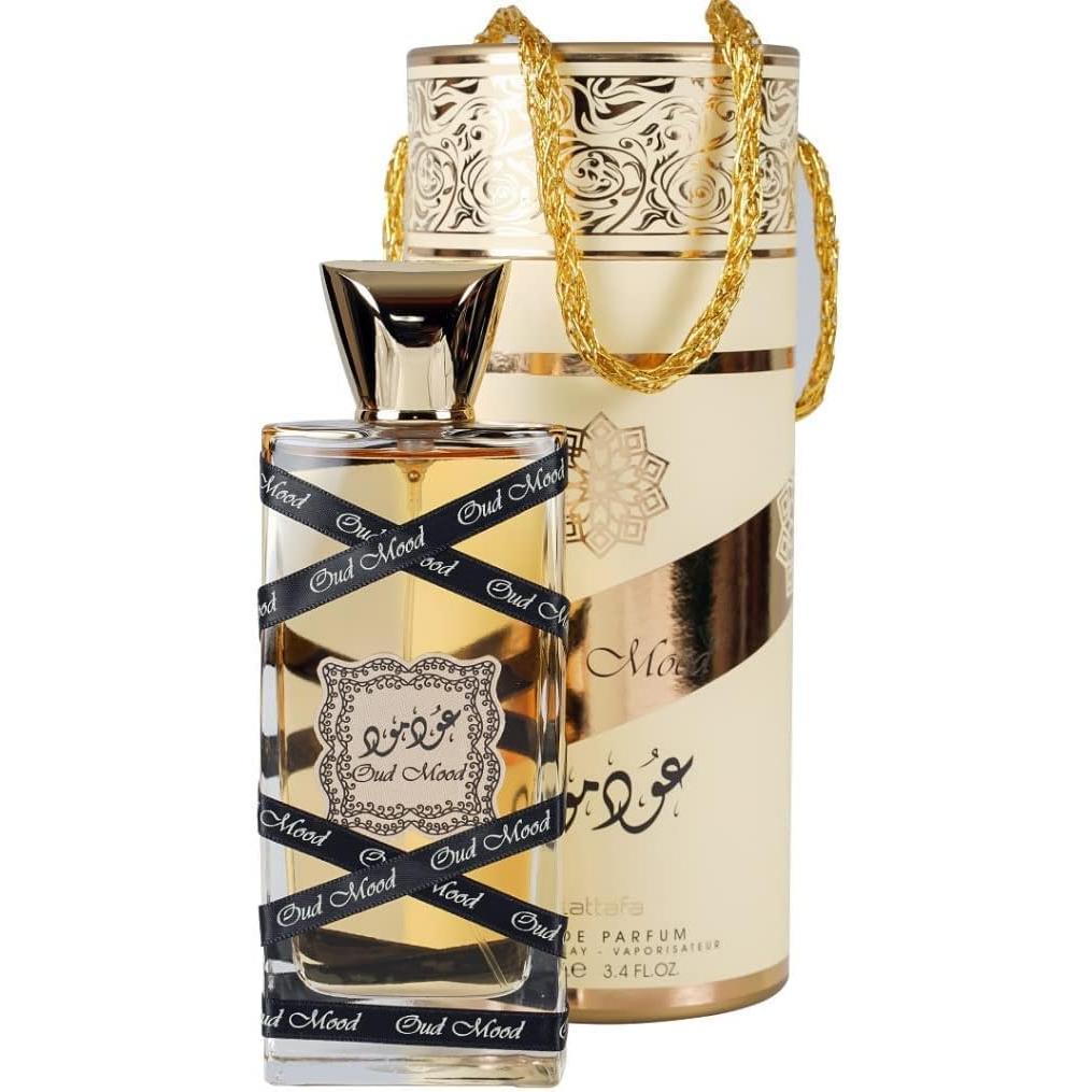 Lattafa Oud Mood Unisex 100 ml Edp Spray - Hombre