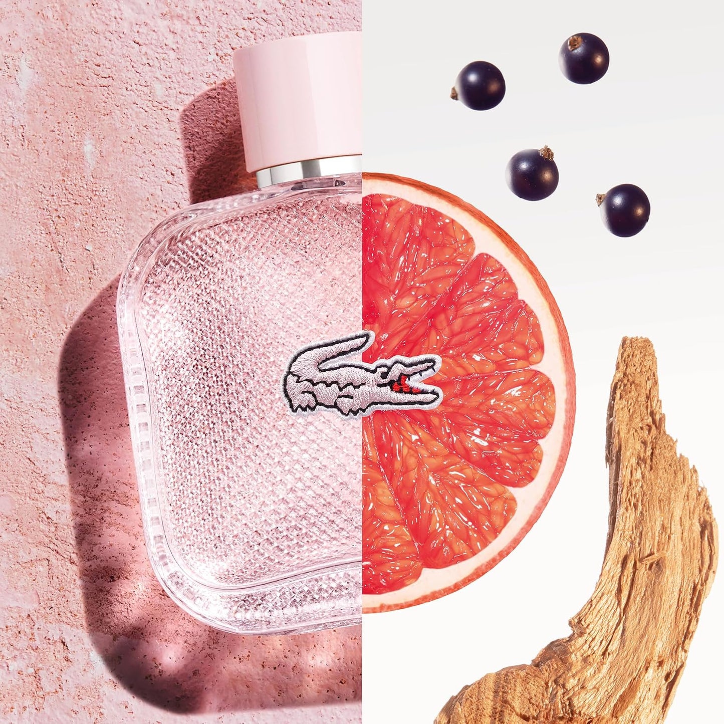 Eau De Lacoste L.12.12 Rose Eau Fraiche Dama Lacoste 100 ml Edt Spray - Mujer