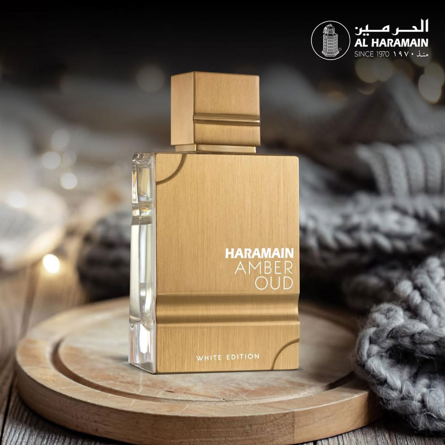 Haramain Amber Oud White Edition Unisex Al Haramain 100 ml Edp Spray - Hombre