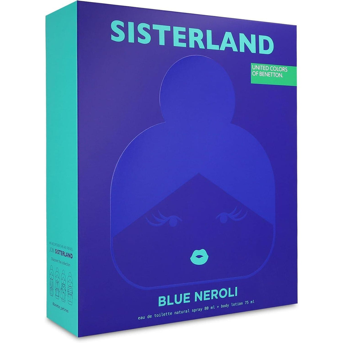 Set Sisterland Blue Neroli Dama Benetton 2 pz - Mujer