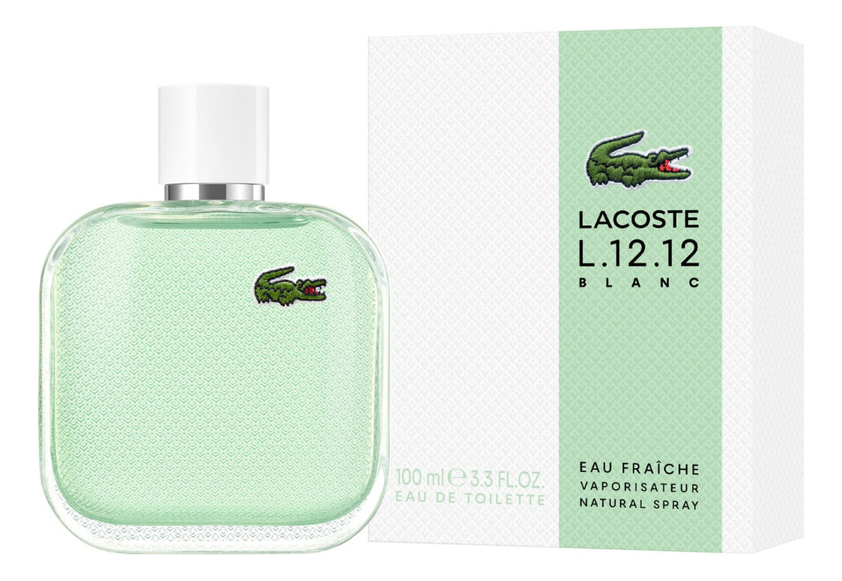 Eau De Lacoste L.12.12 Blanc Eau Fraiche Caballero Lacoste 100 ml Edt Spray