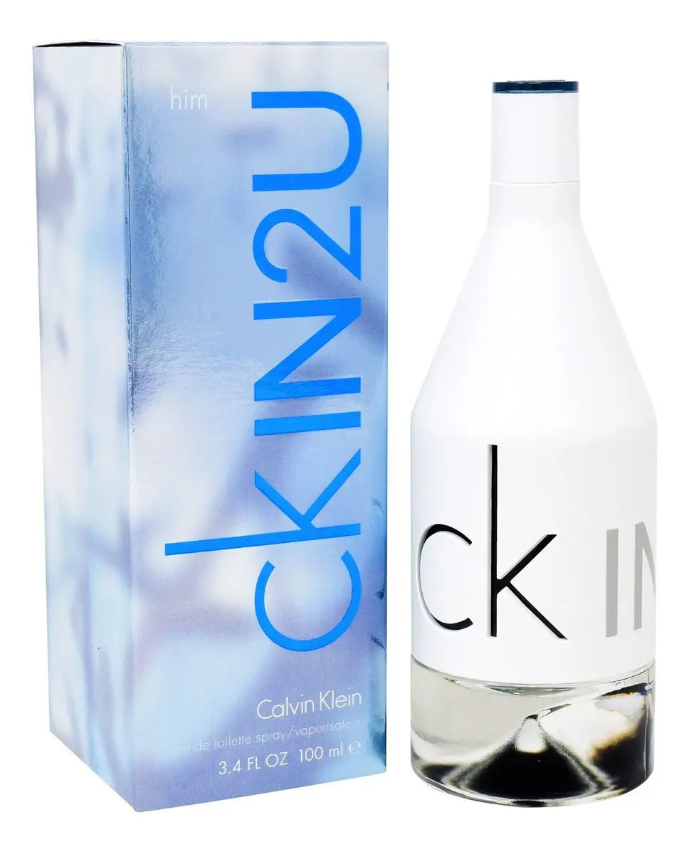 Ck IN2U Caballero Calvin Klein 100 ml Edt Spray - Hombre