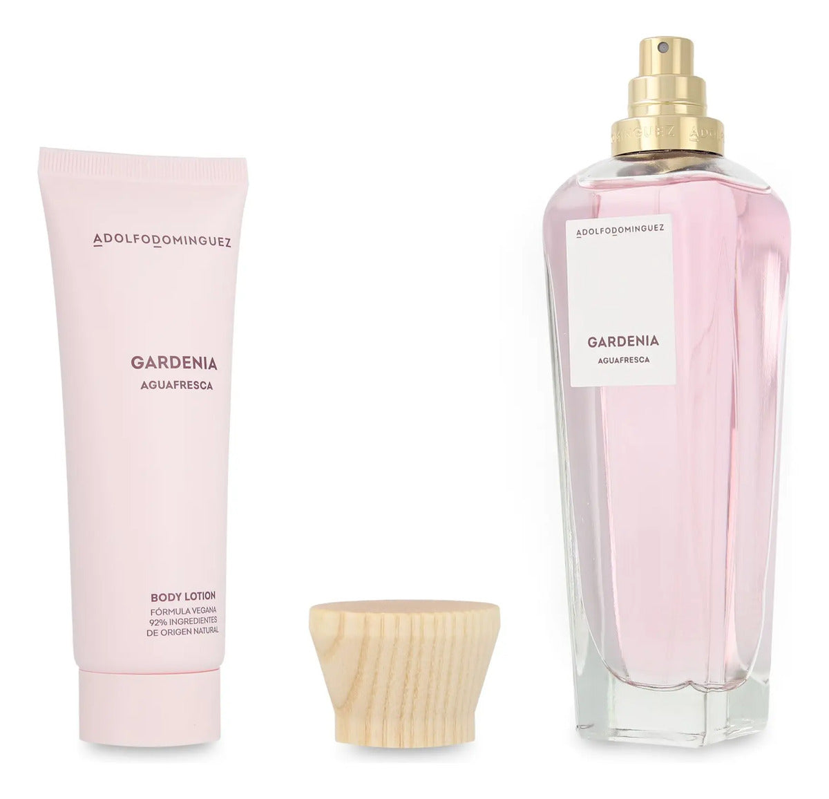 Set Adolfo Dominguez Gardenia 2Pz 120Ml Edt Spray - Mujer