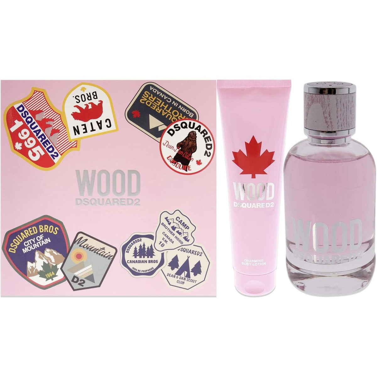 Dsquare2 Set Dsquared2 Wood For Her 2Pz 100Ml Edt Spray - Mujer