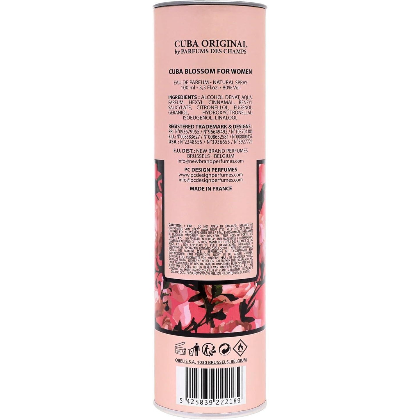 Cuba Blossom Des Champs 100 ml Edp Spray - Mujer