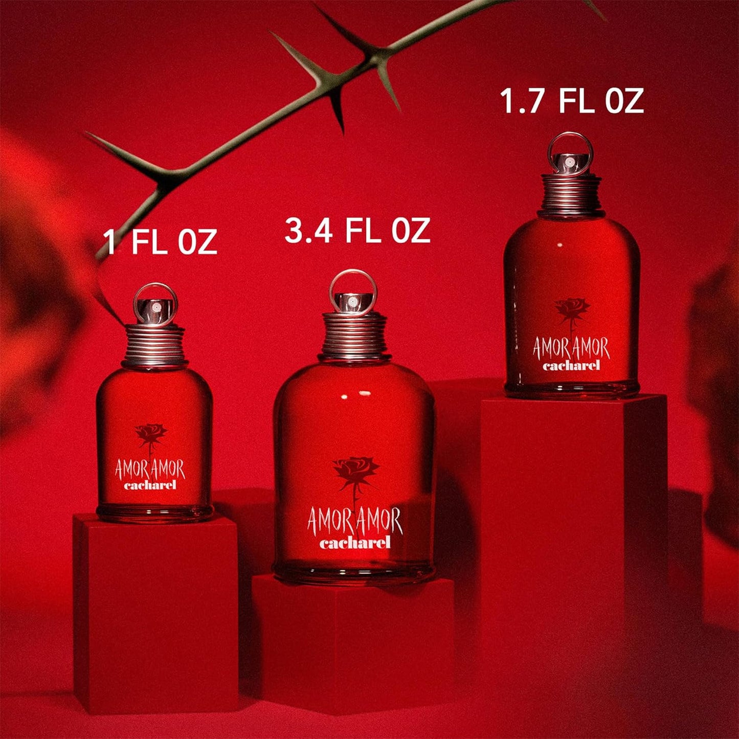 Amor Amor Dama Cacharel 100 ml Edt Spray - Mujer