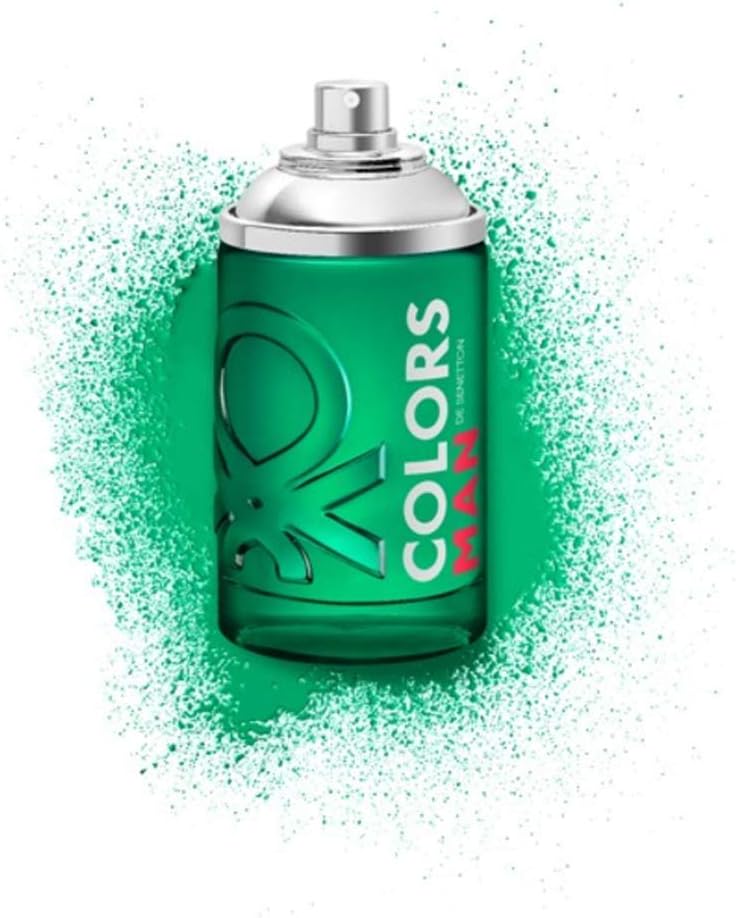 Colors Green Benetton 200 ml Edt Spray - Hombre