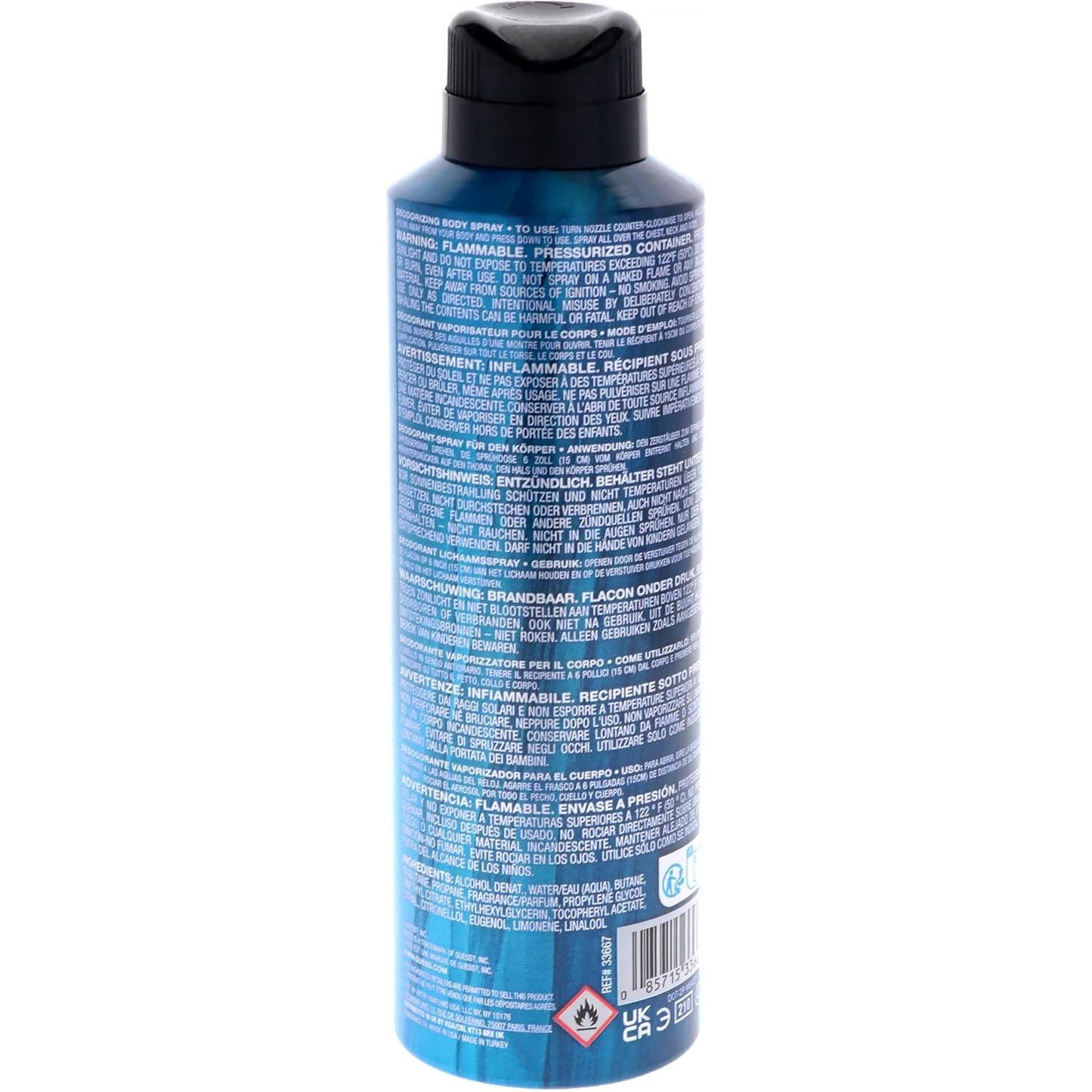 Guess Elements Blue Frost 226Ml Desodorante Body Spray - Hombre