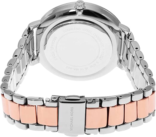 Michael Kors Reloj Mk4667 para Mujer con Diseño Elegante y Pulsera de Acero Inoxidable y Rose Gold