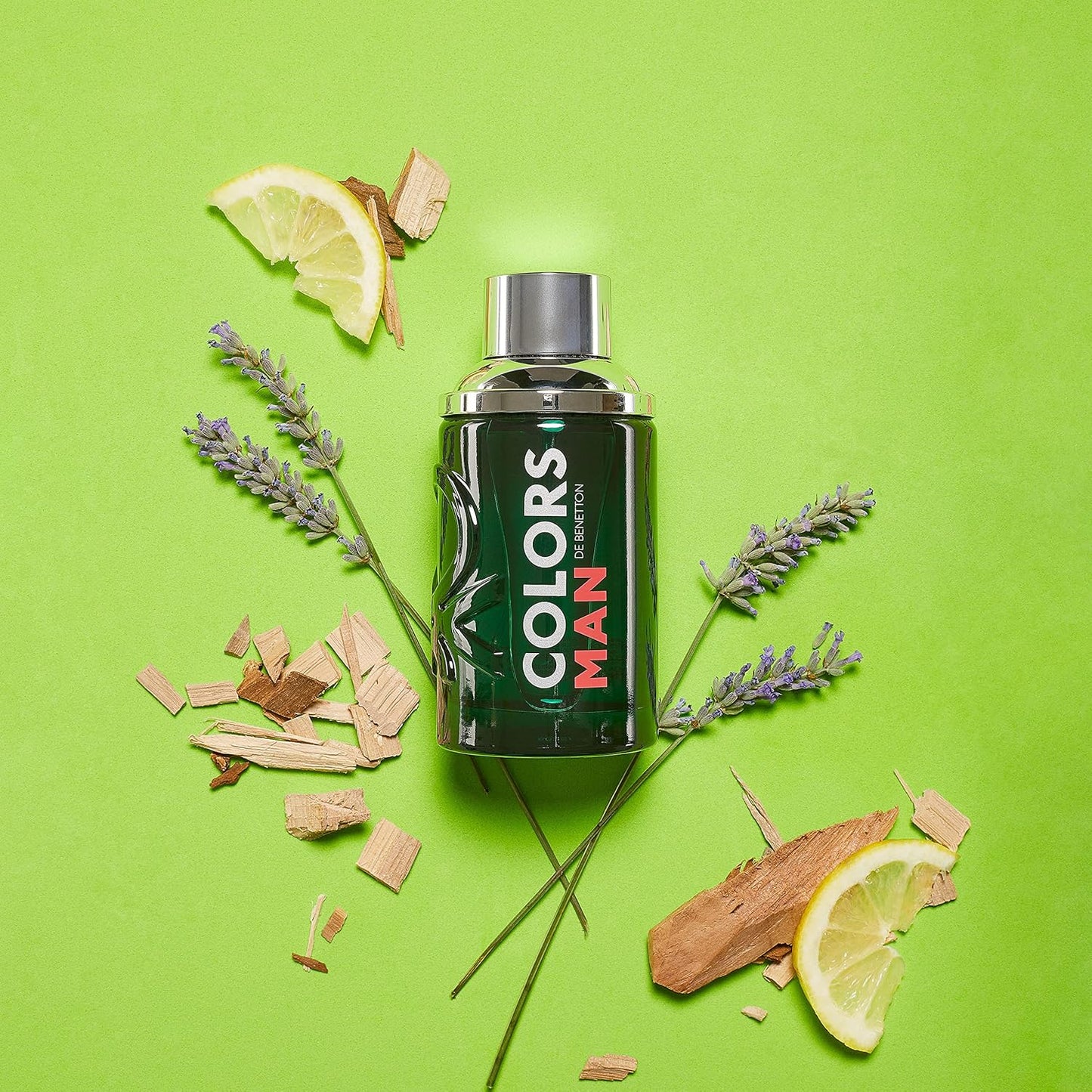Colors Green Benetton 100 ml Edt Spray - Hombre