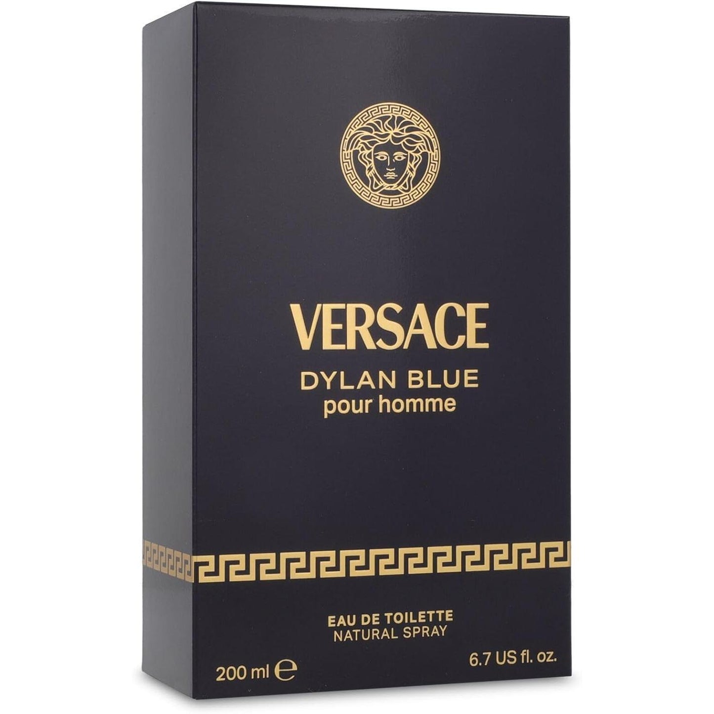 Versace Pour Homme Dylan Blue 200 ml Edt Spray para Hombre Fragancia Elegante y Duradera para Uso Diario