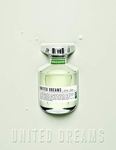 United Dreams Live Free Benetton 80 ml Edt Spray - Mujer