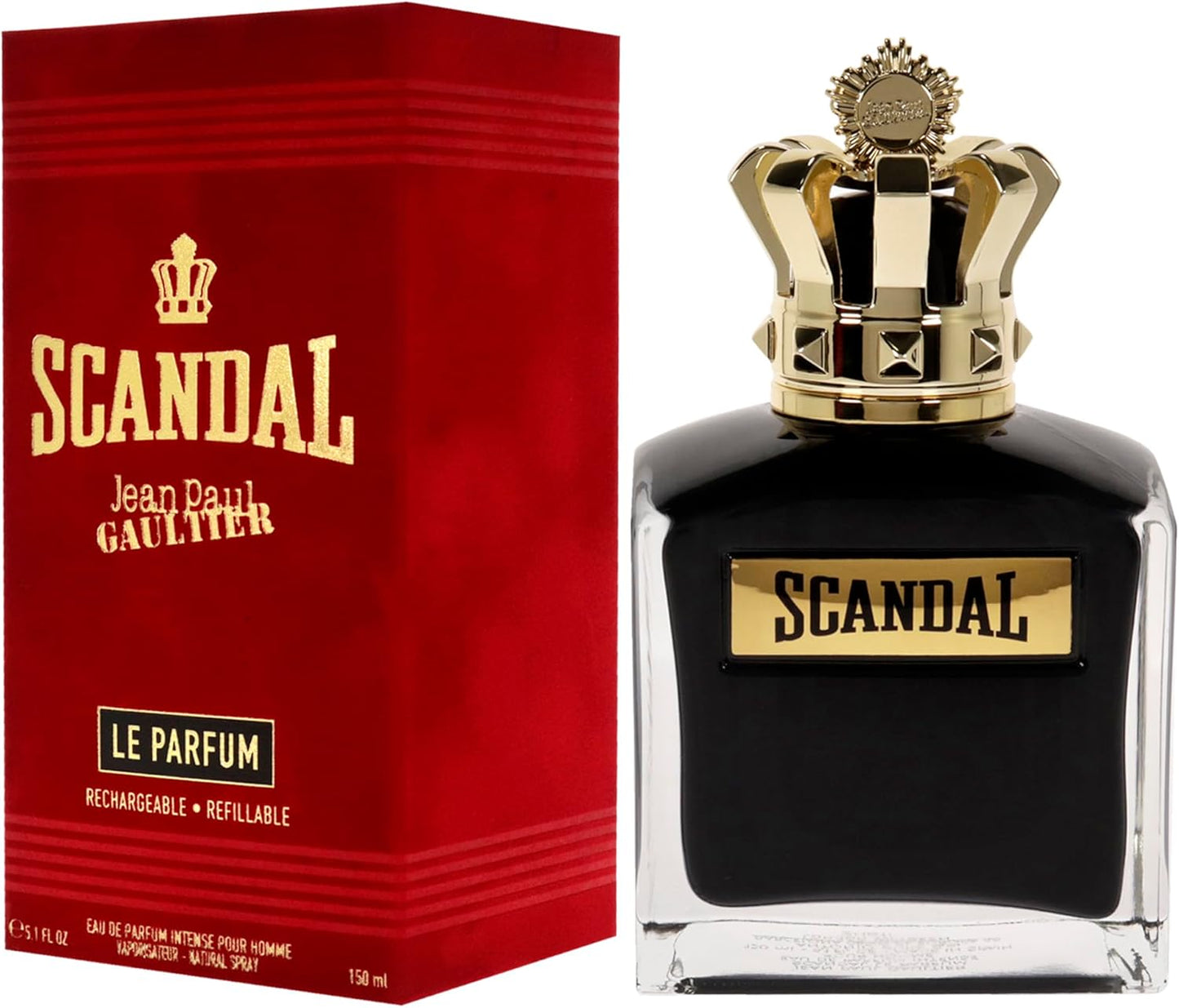 Scandal Le Parfum Refillable Jean Paul Gaultier 150 ml Edp Intense Spray - Hombre