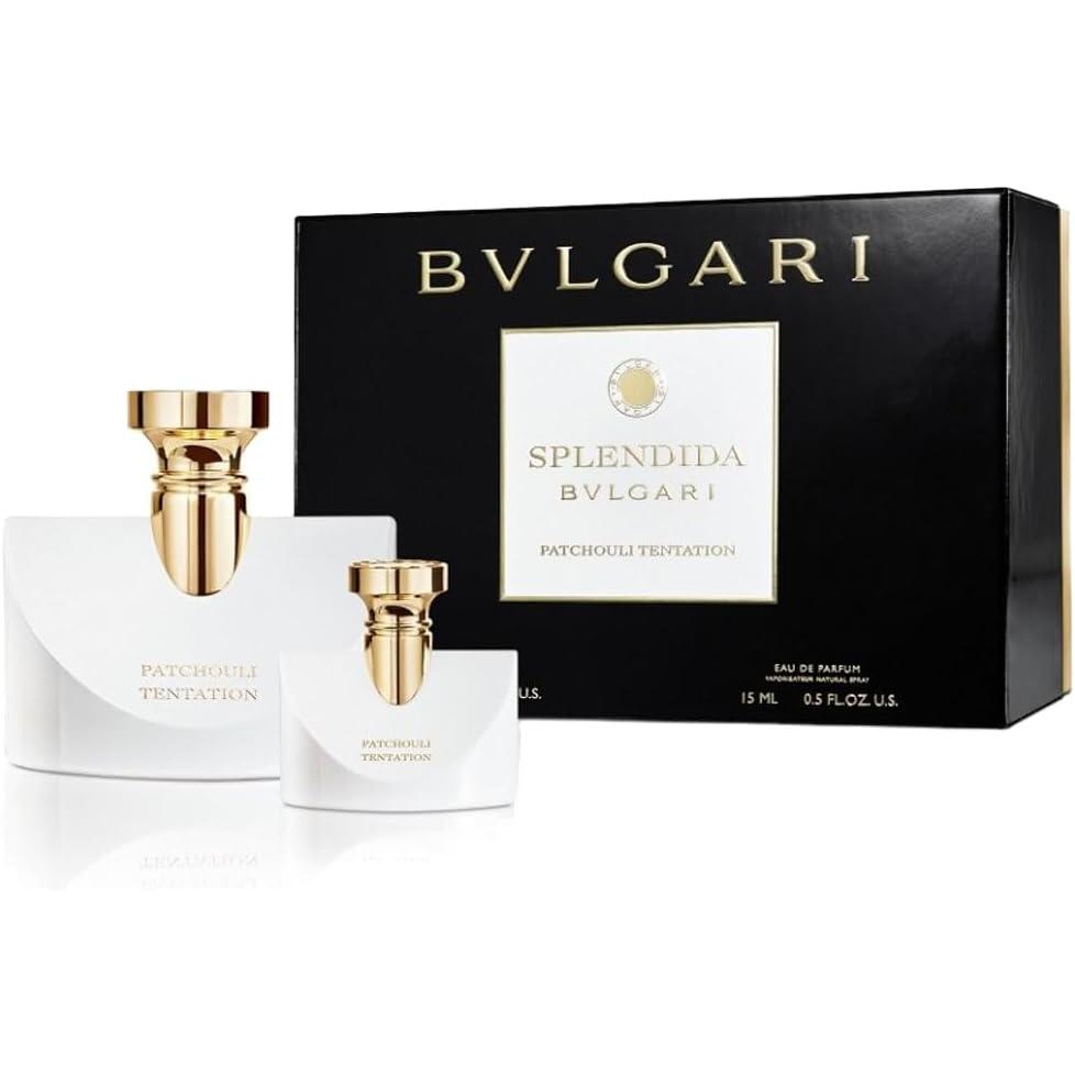 Set Bvlgari Splendida Patchouli Tentation 2Pzs 100Ml Edp Spray/ 15Ml Edp Spray - Mujer