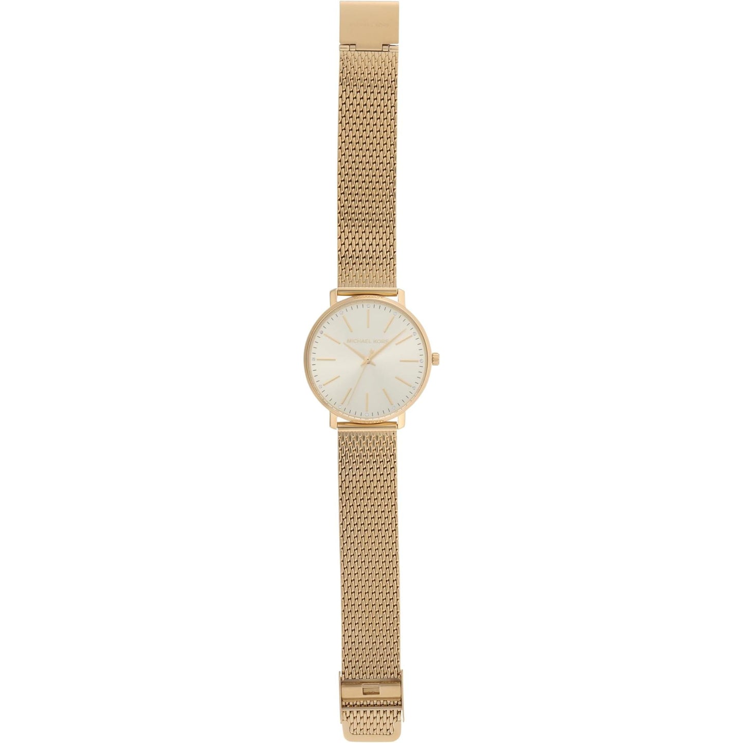 Michael Kors Reloj Mk4339 para Mujer con Correa de Metal Dorado y Diseño Elegante