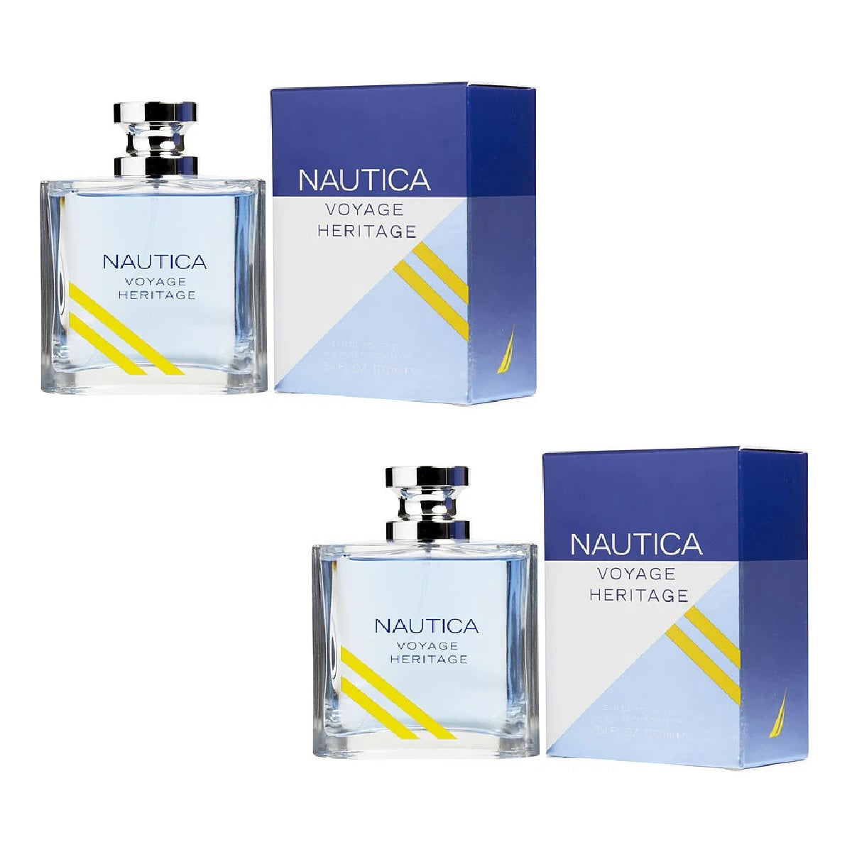 Paquete 2X1 Nautica Voyage Heritage Caballero Nautica 100 ml Edt Spray - PriceOnLine