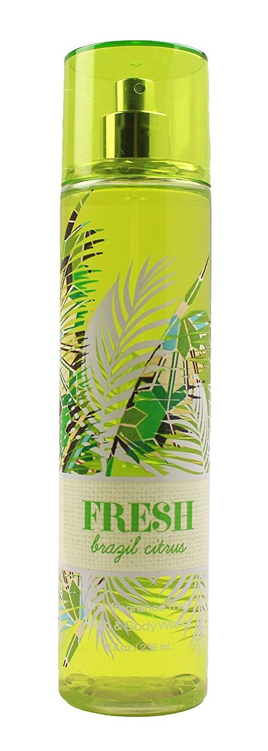 Fresh Brazil Citrus Fragance Mist Bath and Body Works 236 ml Spray - PriceOnLine